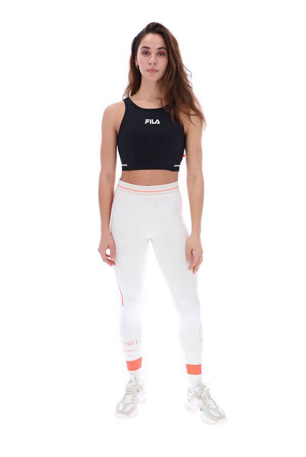 Leggins Fila Mujer Blancas - Pam Digit Entry - España 871503BMC